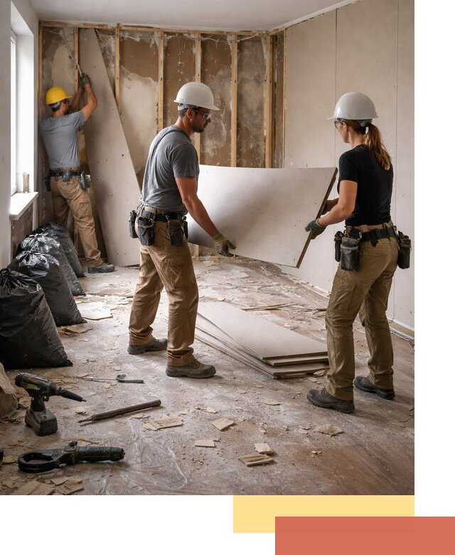 Демонтаж стеновых панелей в Мичуринске быстро и аккуратно