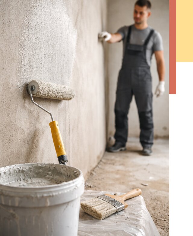 Нанесение бетоноконтакта на стены в Мичуринске от 4349 руб. быстро и недорого | ОТДЕЛОЧНИК-Мчр