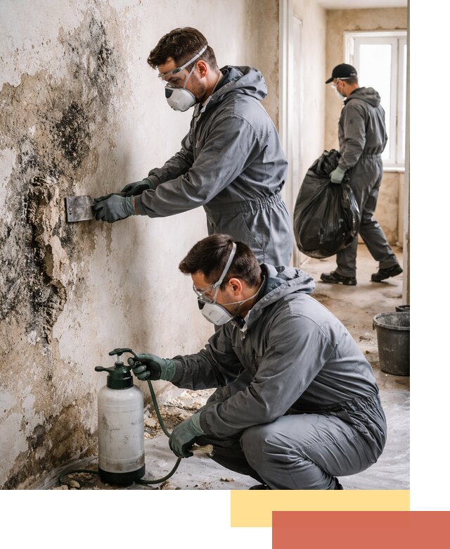 Удаление плесени со стен профессионально в Мичуринске