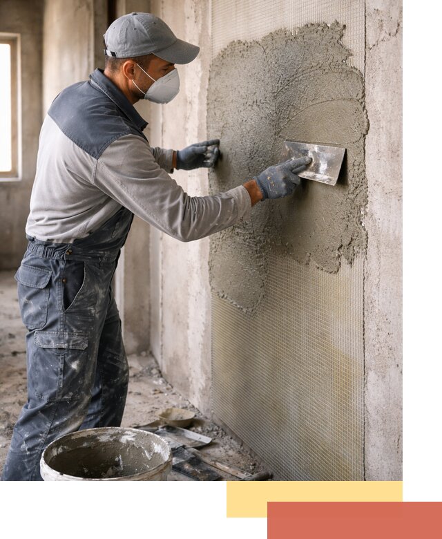 Штукатурка стен по сетке в Мичуринске под ключ качественно и быстро