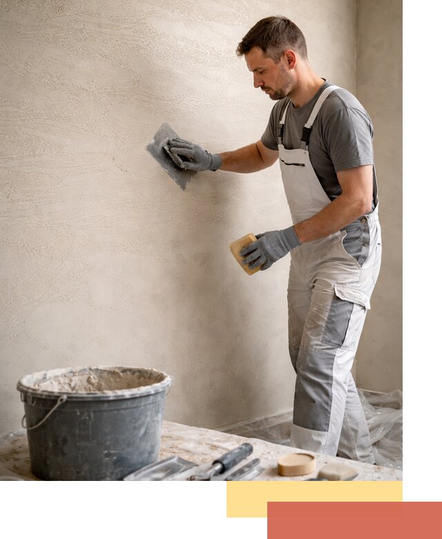 Декоративная штукатурка травертин в Мичуринске для стен и потолков