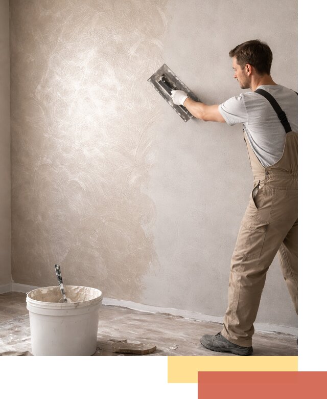 Декоративная штукатурка «Мокрый шелк» под ключ в Мичуринске