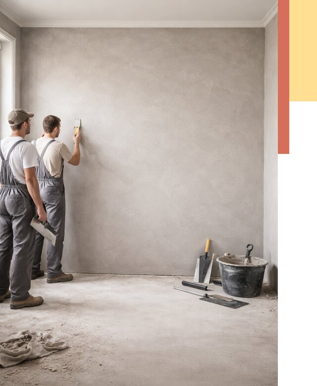 Микробетон на стены в Мичуринске от 1294 руб. — нанесение и отделка | ОТДЕЛОЧНИК-Мчр