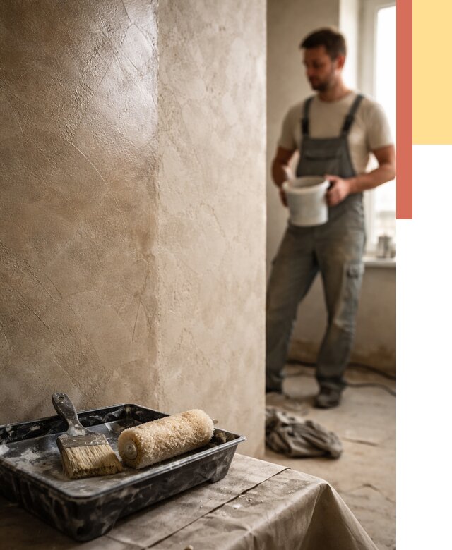 Нанесение воска на штукатурку в Мичуринске от 3624 руб. | Услуги ОТДЕЛОЧНИК-Мчр