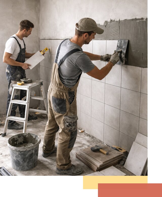 Укладка плитки на стены в Мичуринске профессионально и надежно