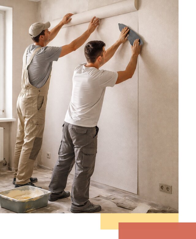 Поклейка виниловых обоев в Мичуринске профессионально и качественно