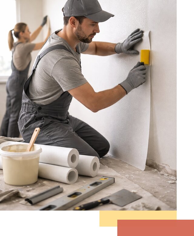 Поклейка стеклообоев профессионально в Мичуринске