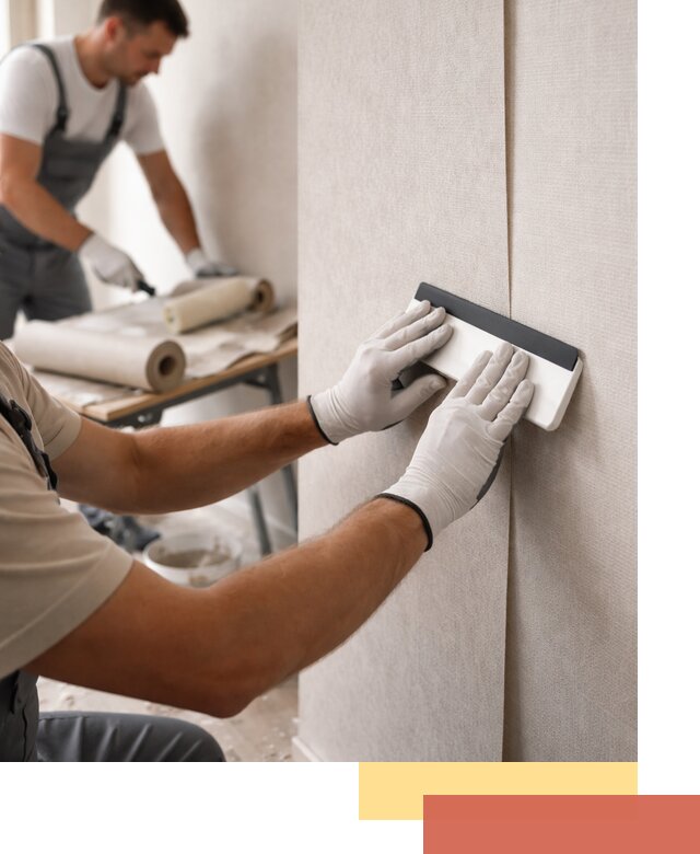 Поклейка обоев под покраску в Мичуринске профессионально и быстро