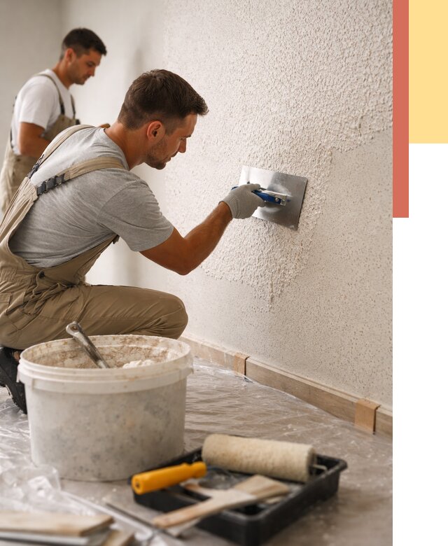 Нанесение жидких обоев в Мичуринске от 7766 руб./м2 — быстро и недорого | ОТДЕЛОЧНИК-Мчр