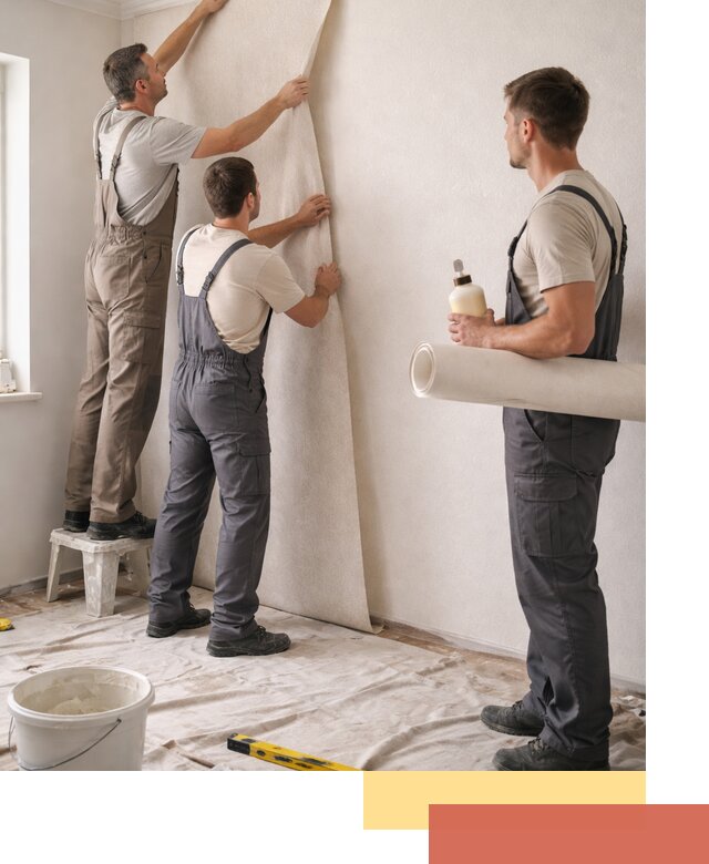 Оклейка стен обоями в Мичуринске — качественно и профессионально