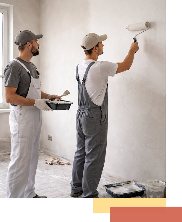 Покраска стен водоэмульсионной краской в Мичуринске