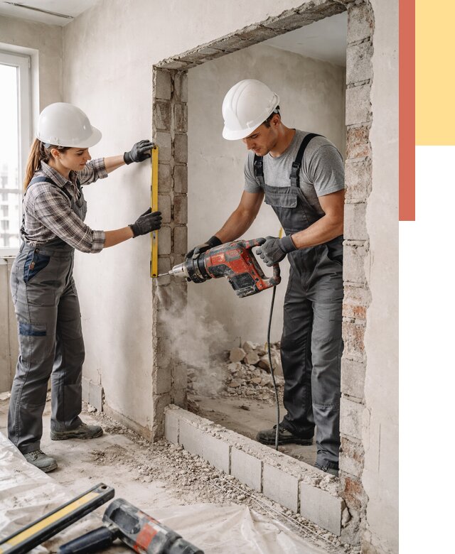 Создание проемов в стенах в Мичуринске от 6730 руб. — алмазная резка и расширение | ОТДЕЛОЧНИК-Мчр