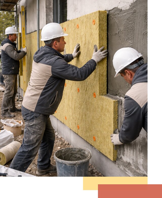 Утепление стен минватой в Мичуринске — тепло и звукоизоляция