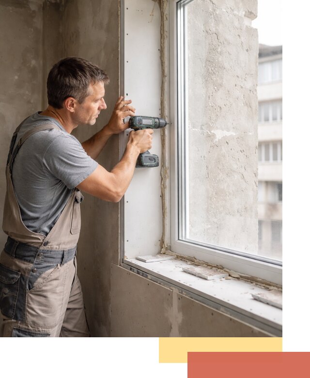 Монтаж гипсокартонных откосов в Мичуринске под ключ