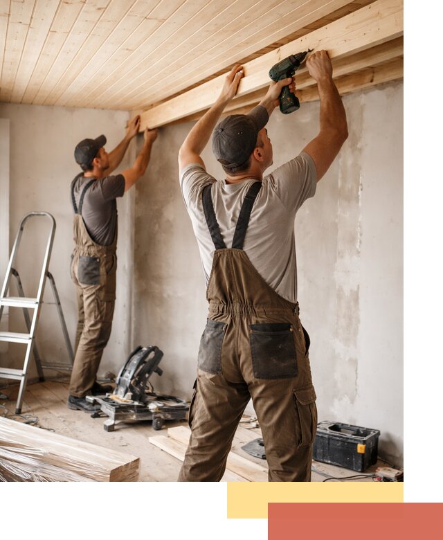 Монтаж потолка из вагонки в Мичуринске профессионально и аккуратно