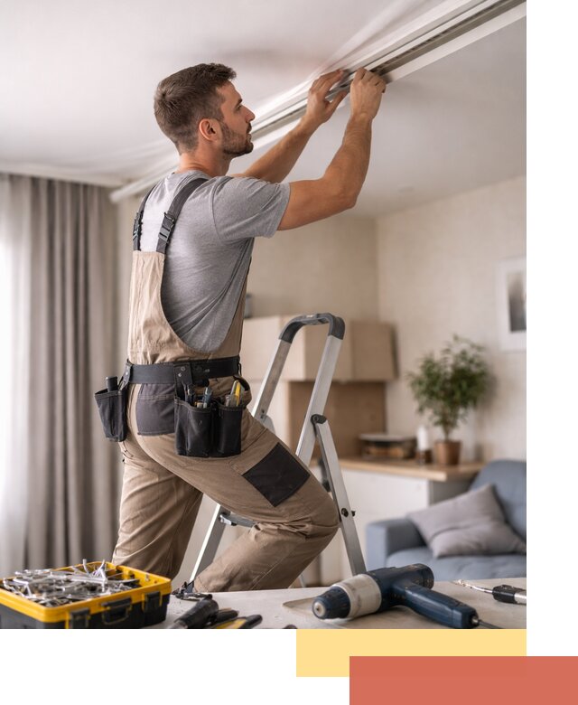 Ремонт натяжных потолков в Мичуринске — качественно и оперативно