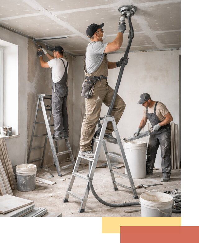 Ремонт потолка из гипсокартона в Мичуринске: быстрый и качественный монтаж